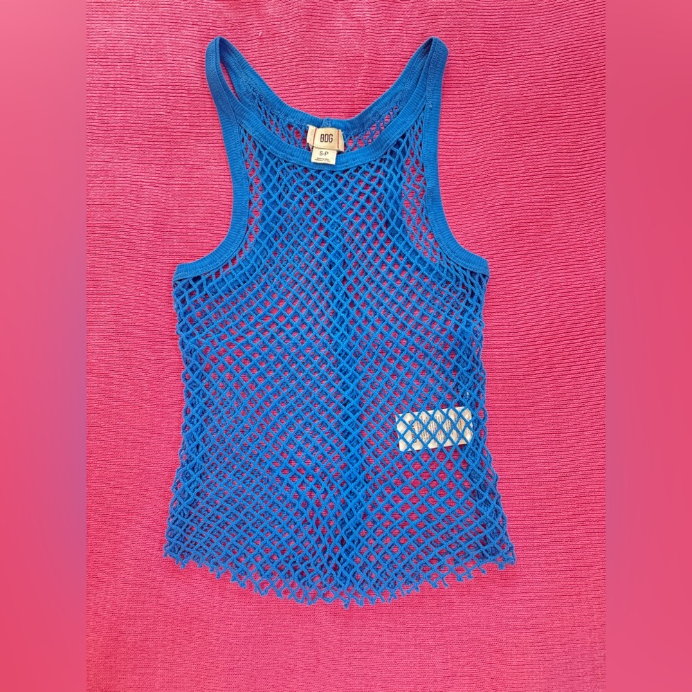 BDG Blue Sleeveless Tank Top